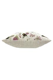 Evans Lichfield Natural Multicolour Country Bee Garden Printed Cushion - Image 4 of 5