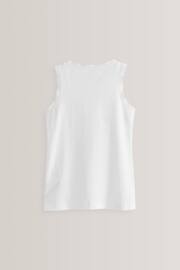 White Lace Vests 3 Pack (1.5-16yrs) - Image 3 of 3
