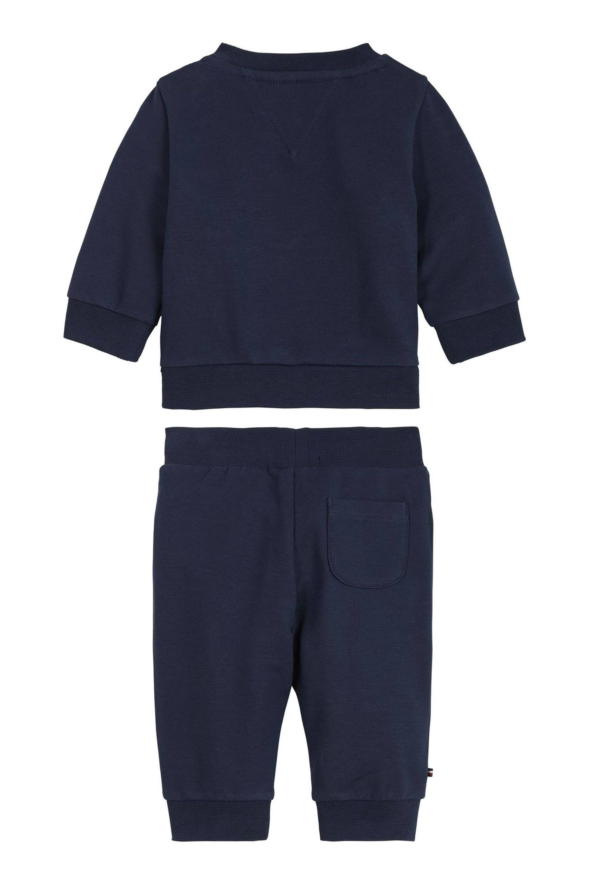 Tommy Hilfiger Baby Blue Essential Two Piece Set - Image 2 of 2