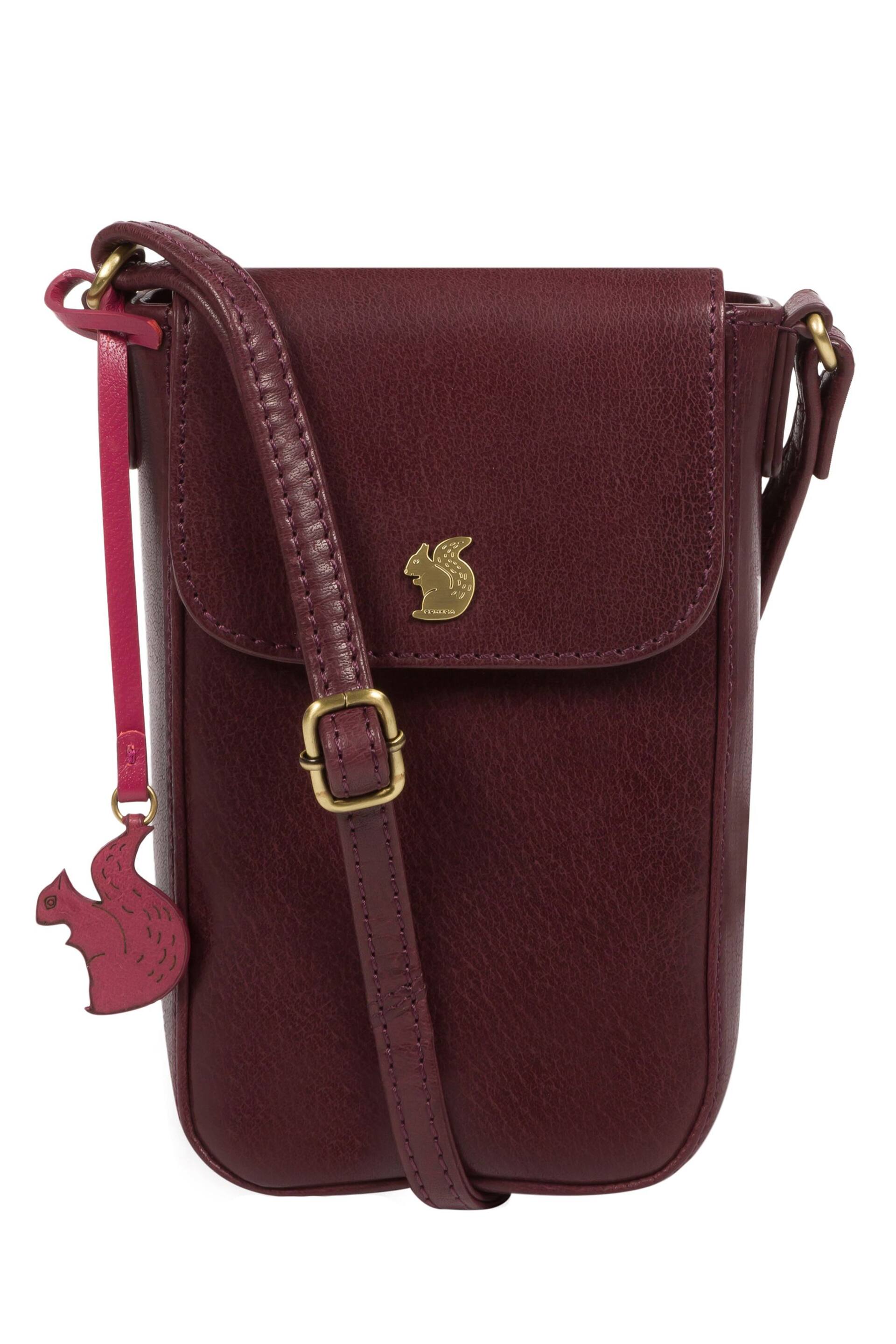 Conkca Buzz Leather Cross-Body Phone Bag - Image 2 of 5