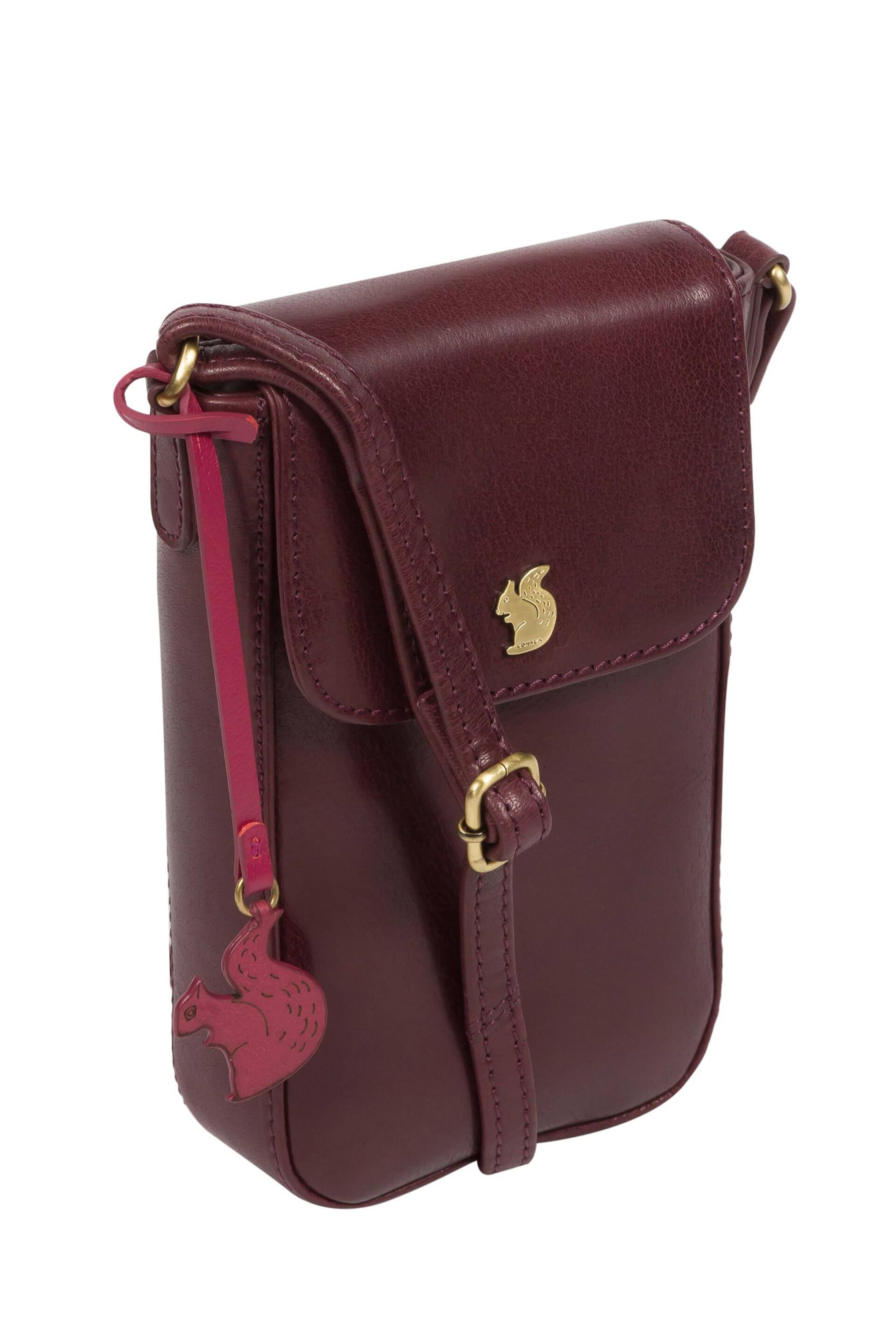 Conkca Buzz Leather Cross-Body Phone Bag - Image 5 of 5