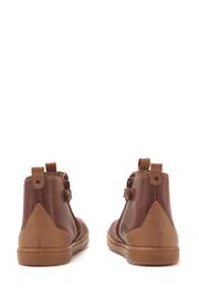 Start Rite Energy F Fit Natural Leather Zip Up Chelsea Boots - Image 4 of 6