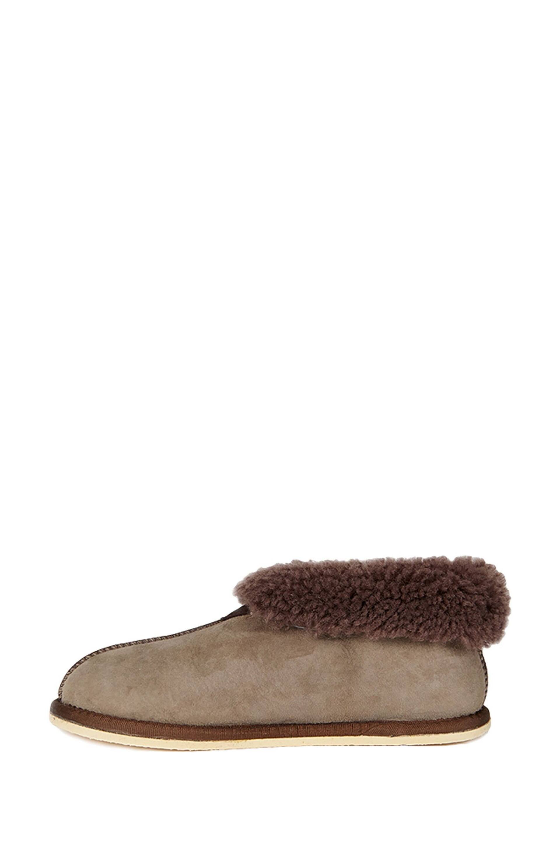 Celtic & Co. Ladies Pink Sheepskin Bootee Slippers - Image 2 of 5