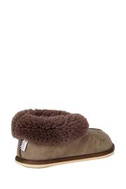 Celtic & Co. Ladies Pink Sheepskin Bootee Slippers - Image 3 of 5