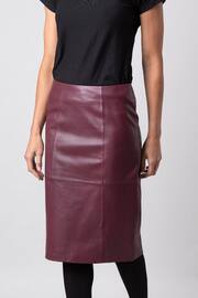Lakeland Leather High Waisted Leather Pencil Skirt - Image 3 of 8