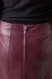 Lakeland Leather High Waisted Leather Pencil Skirt - Image 8 of 8