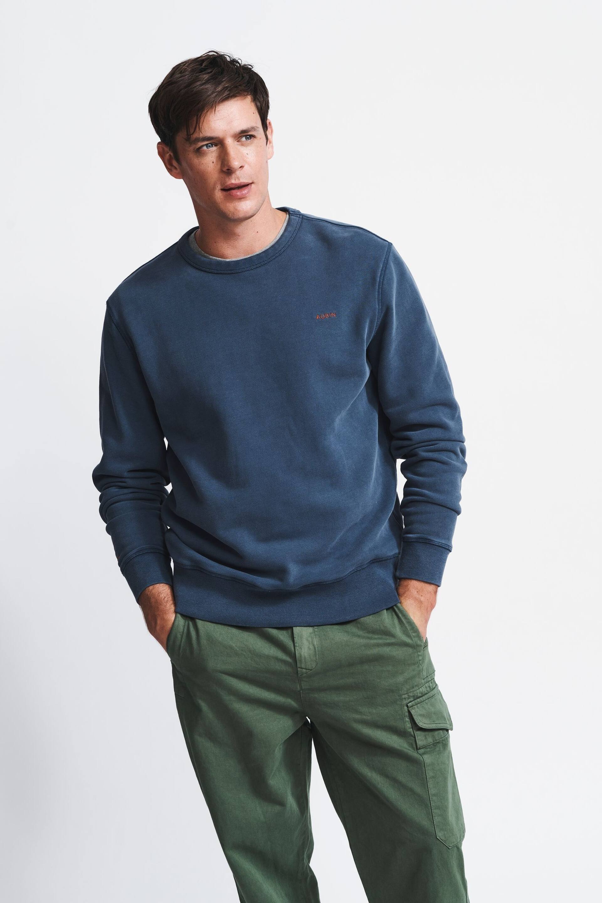 Aubin Vestry Relaxed Crew Neck Sweat Top - Image 1 of 5