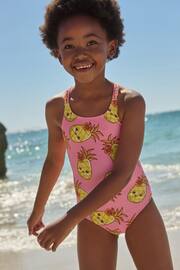 Pink Pineapple Swimsuit (3-16yrs) - Image 3 of 7