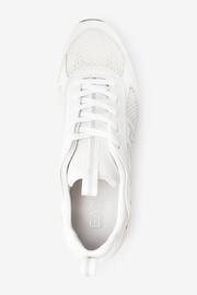 Emporio Armani EA7 Evolution Lace-Up Racer Trainers - Image 3 of 5