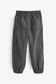 Charcoal Grey Parachute Cargo Cuffed Trousers (3-16yrs) - Image 9 of 9
