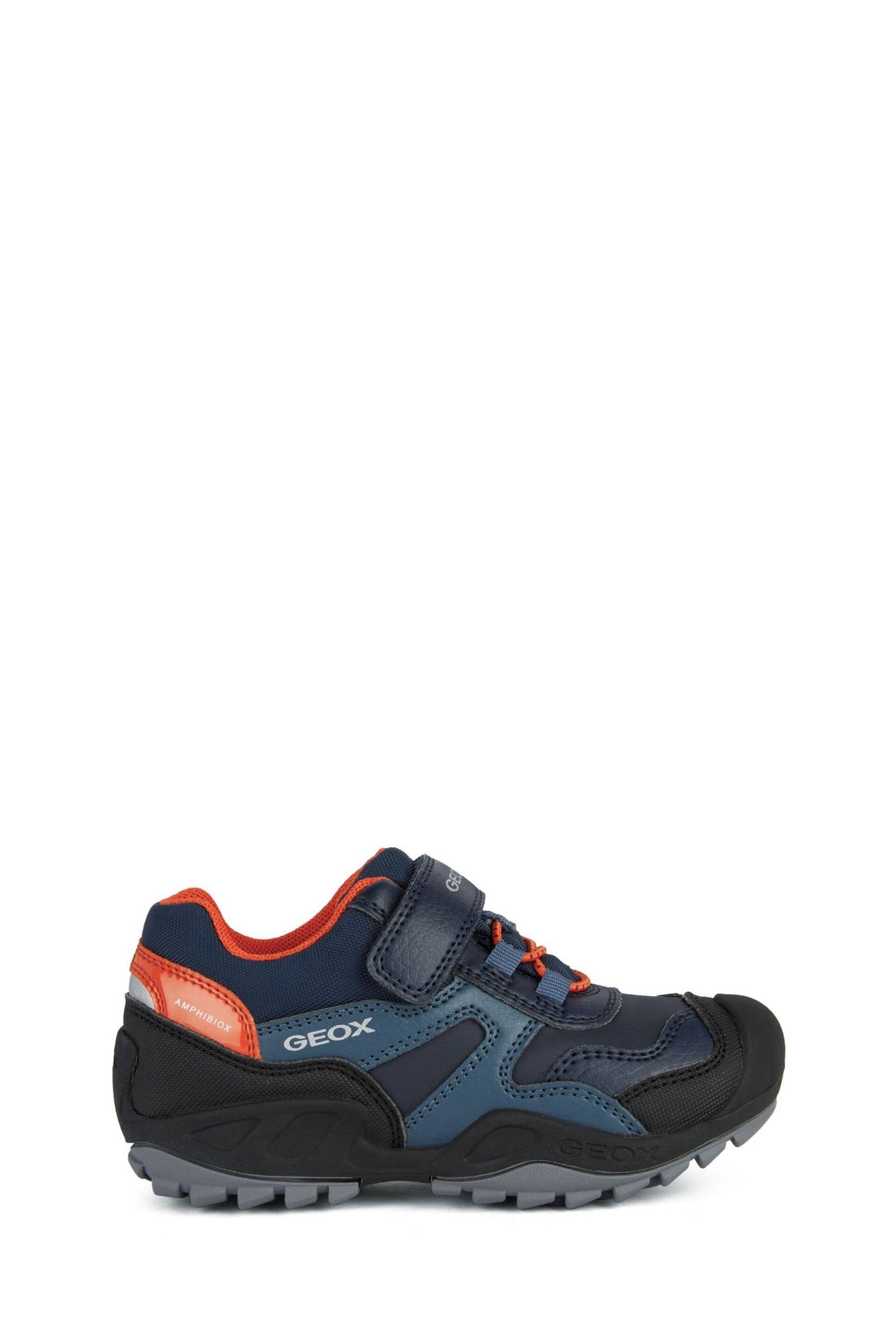 Geox Junior Boys Blue New Savage Shoes - Image 1 of 6