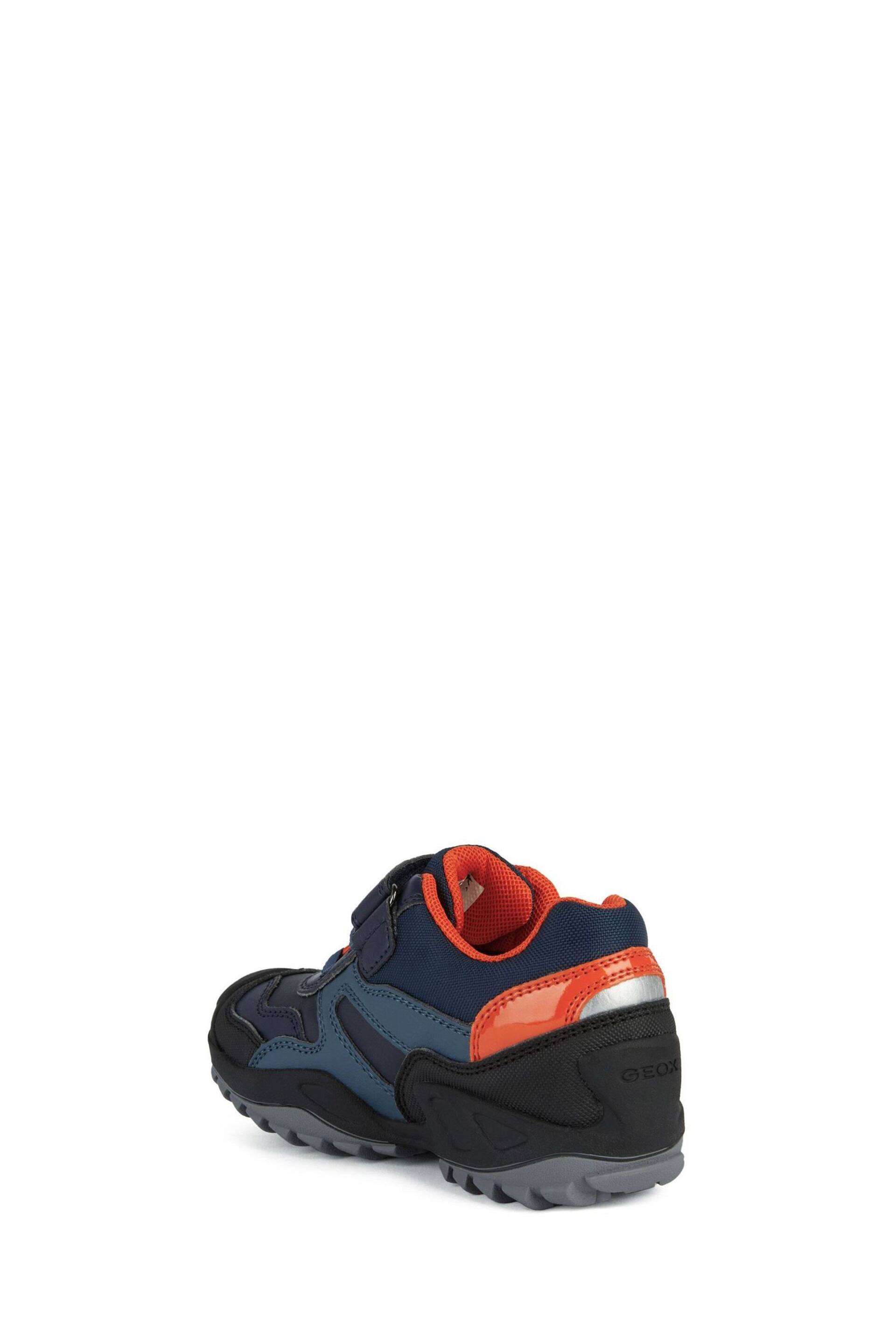 Geox Junior Boys Blue New Savage Shoes - Image 3 of 6