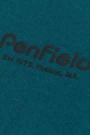 Penfield Blue Sketch Mountain Back Graphic Long-Sleeved T-Shirt - Image 6 of 7