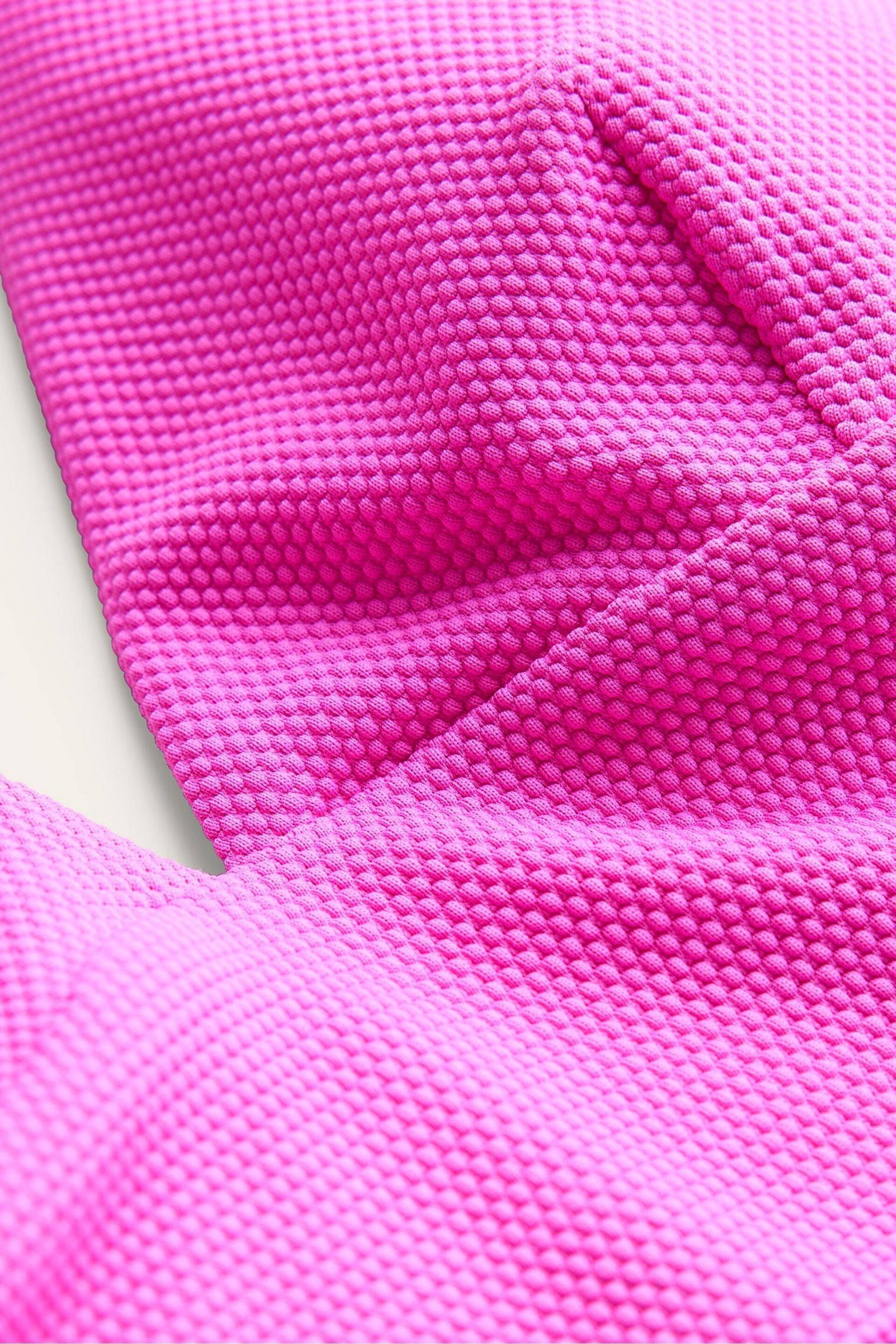 Boden Pink Arezzo V-Neck Panel Swimsuit - Image 7 of 7