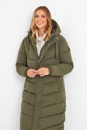 Tog 24 Green Raleigh Thermal Padded Long Coat - Image 2 of 8