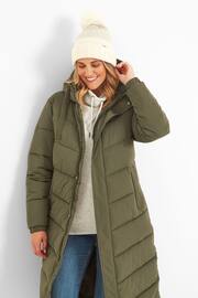 Tog 24 Green Raleigh Thermal Padded Long Coat - Image 5 of 8
