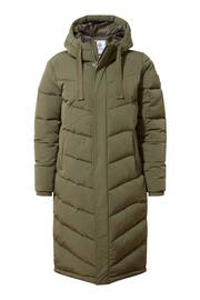 Tog 24 Green Raleigh Thermal Padded Long Coat - Image 8 of 8