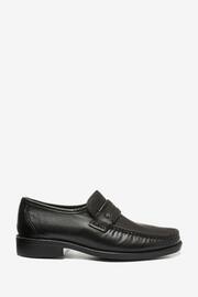 Pavers Gents Black Moccasin Smart Shoes - Image 1 of 5