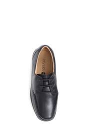Pavers Gents Black Lace Smart Shoes - Image 4 of 5