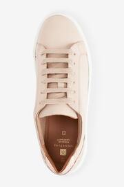 Nude Lace Up Signature Forever Comfort® Leather Chunky Wedges Platform Trainers - Image 7 of 7