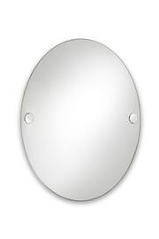 Robert Welch Silver Oblique Wall Mirror - Image 3 of 4