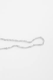 Sterling Silver Twisted Chain Anklet - Image 4 of 10