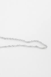 Sterling Silver Twisted Chain Anklet - Image 5 of 10