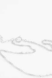 Sterling Silver Twisted Chain Anklet - Image 7 of 10
