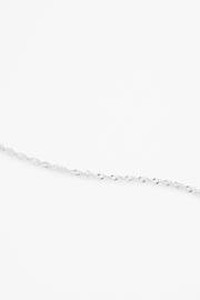 Sterling Silver Twisted Chain Anklet - Image 9 of 10