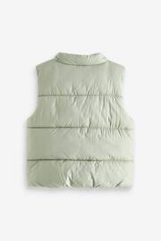 Sage Green Padded Baby Gilet (0mths-2yrs) - Image 2 of 3