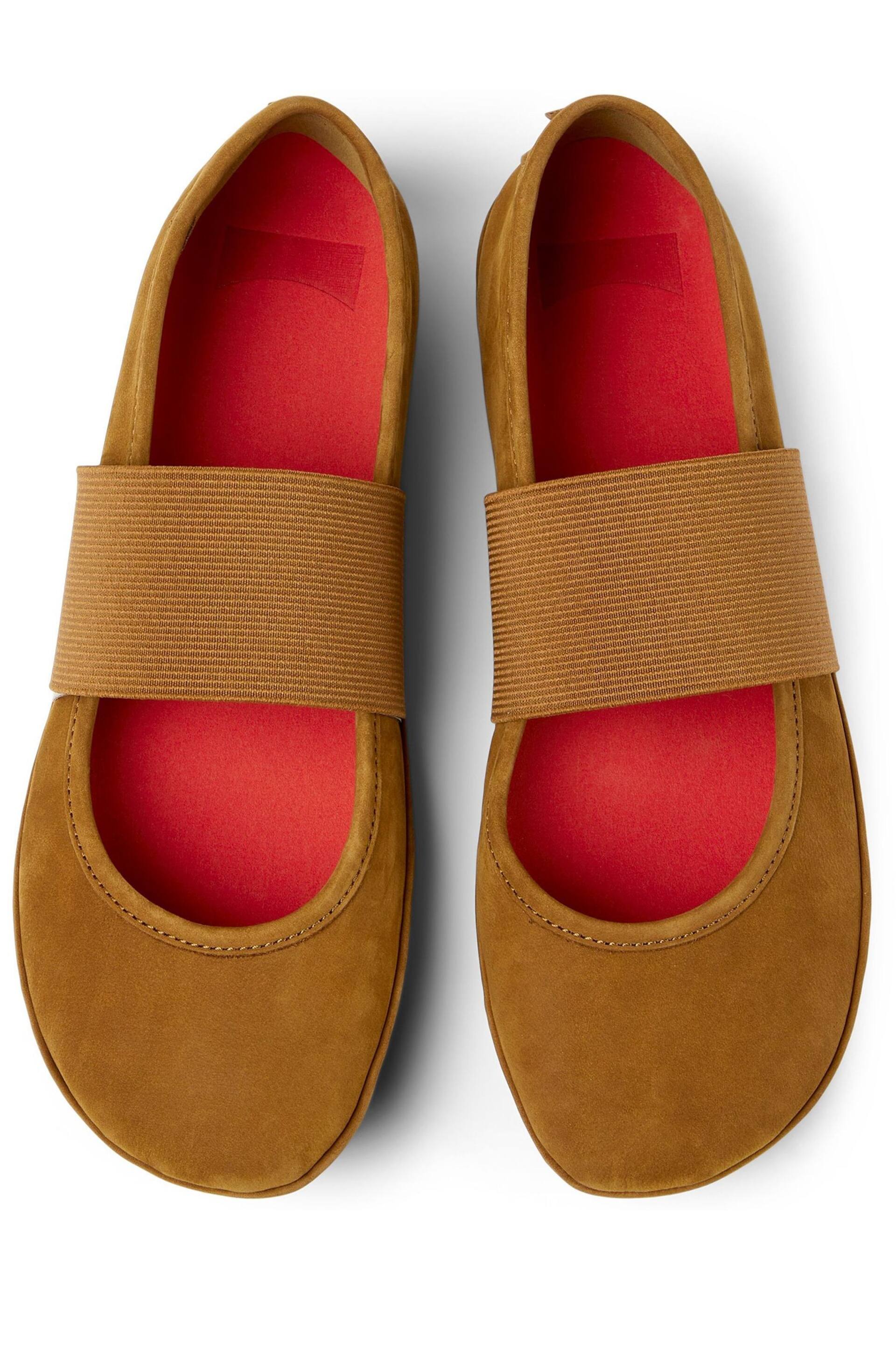 Camper Womens Mary Jane Brown Shoes - Image 4 of 5