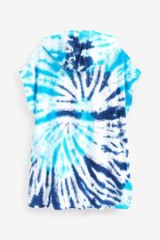 Blue Tie Dye Towelling Cover-Up (3-16yrs) - Image 8 of 8