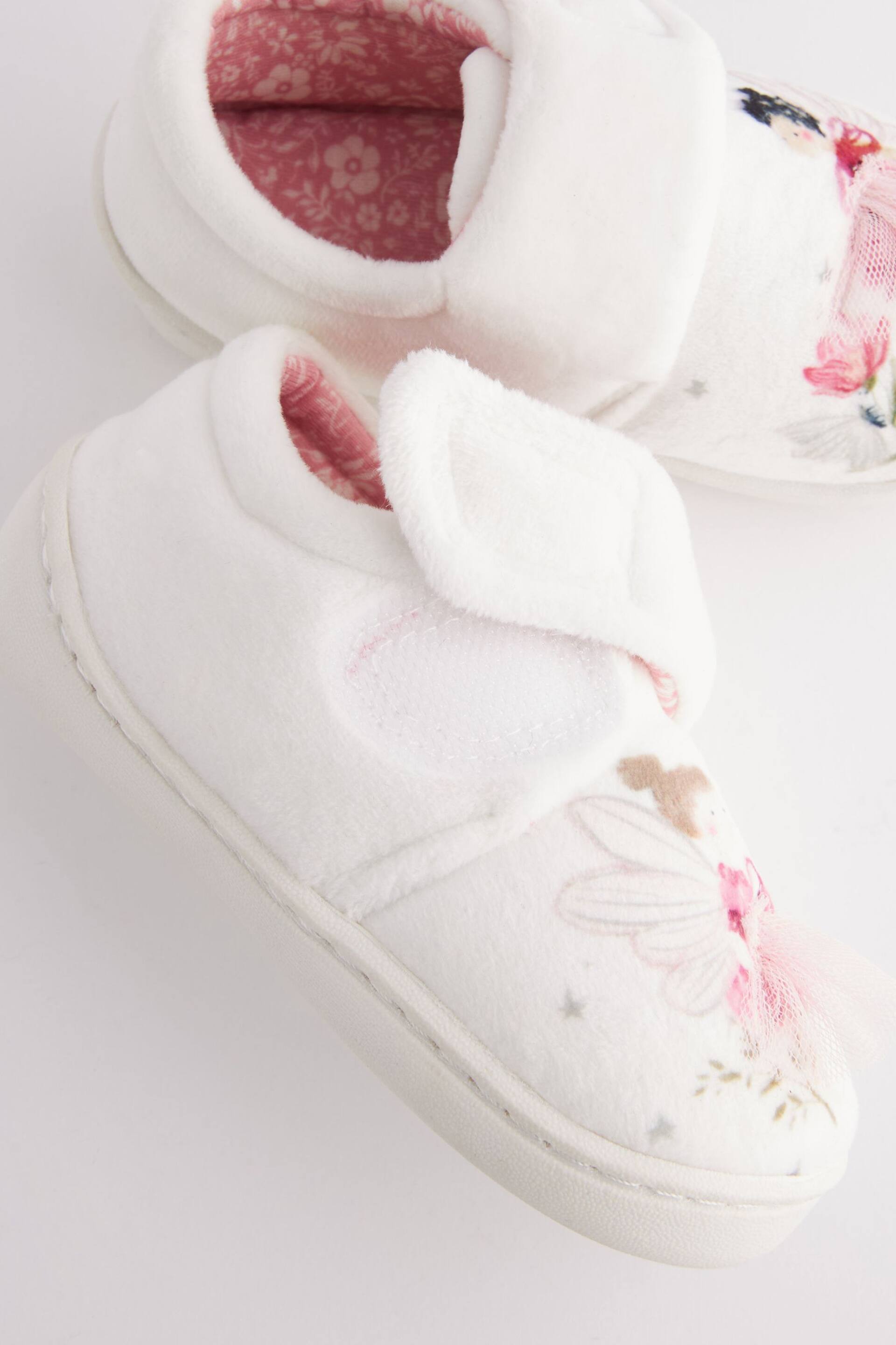 White Fairy Cupsole Slippers - Image 7 of 8