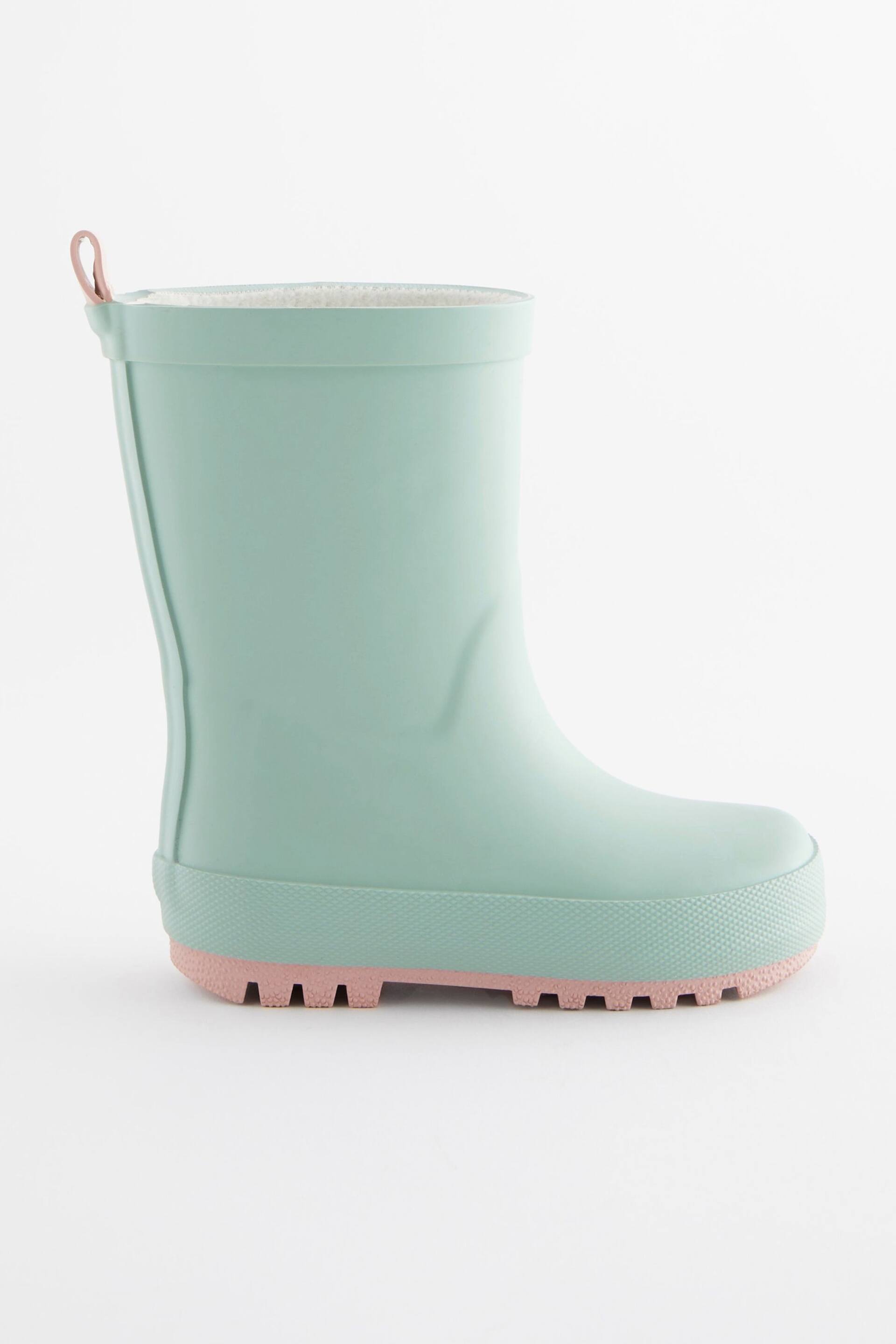 Sage Green Rubber Wellies - Image 4 of 5