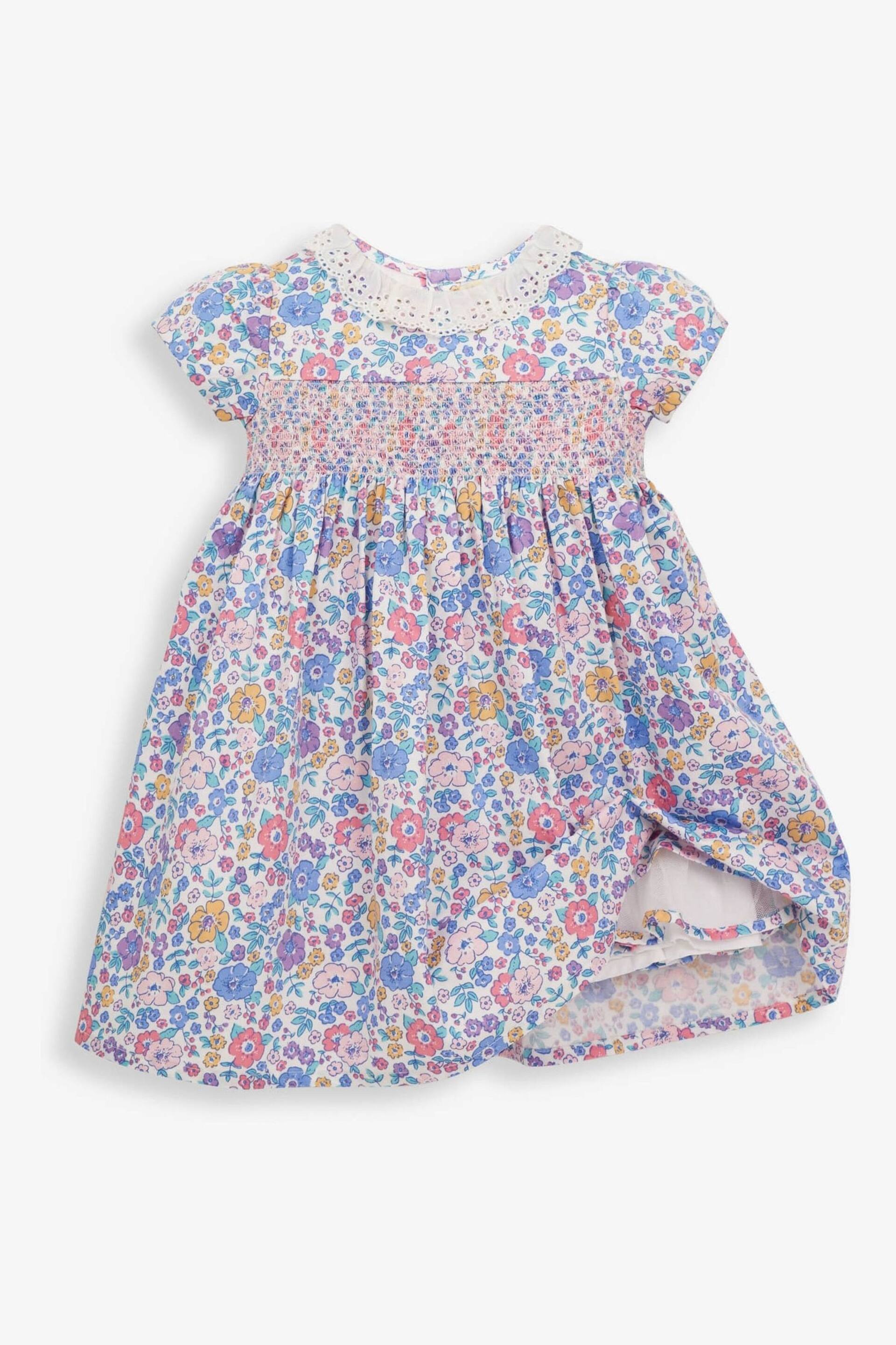 JoJo Maman Bébé Meadow Frill Collar Party Dress - Image 4 of 8