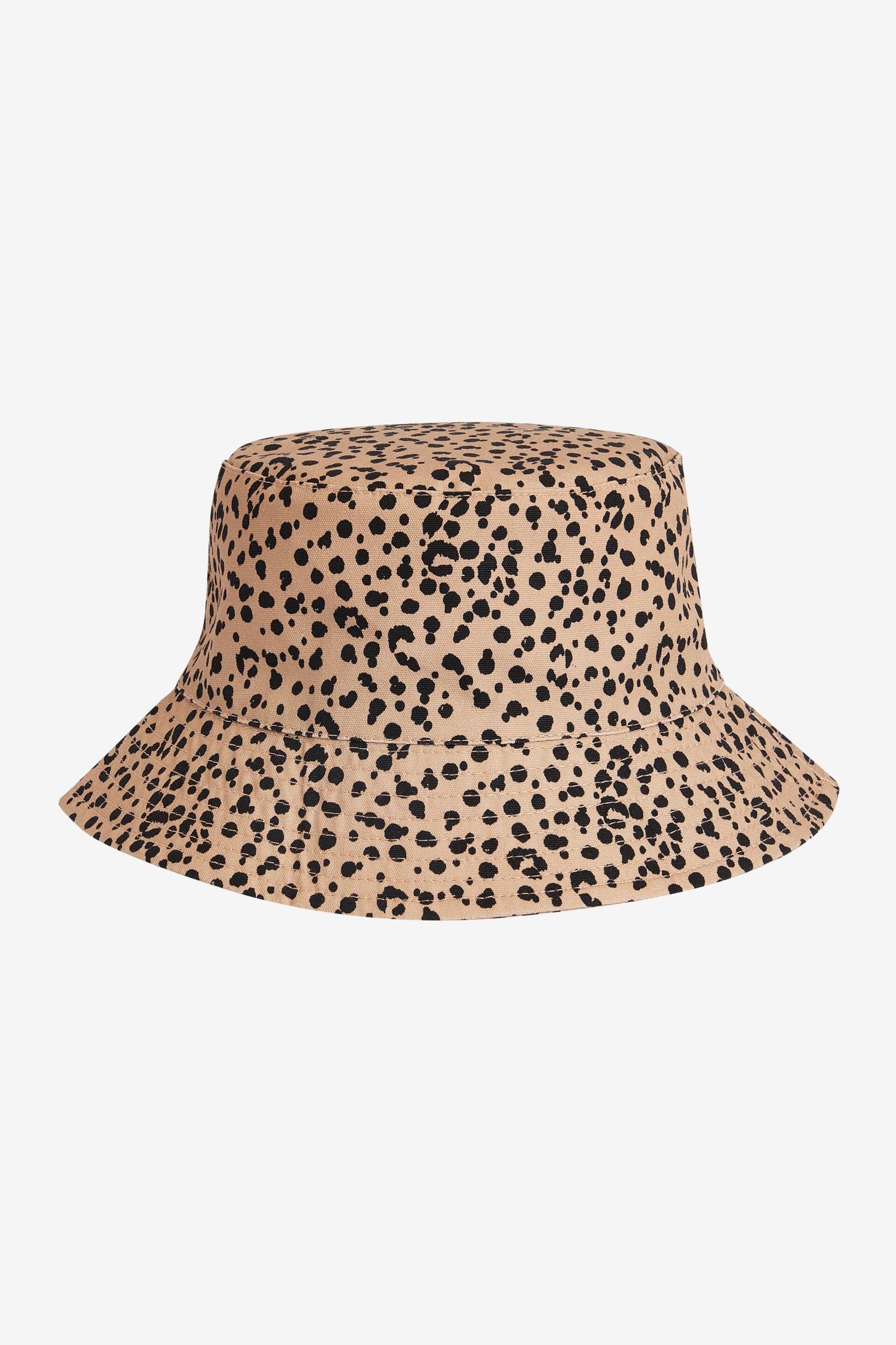 Brown Animal Print Bucket Hat (3mths-16yrs) - Image 1 of 2