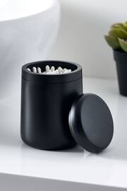Black Moderna Storage Jar - Image 2 of 4