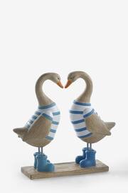 Natural Geese Heart Ornament - Image 2 of 2