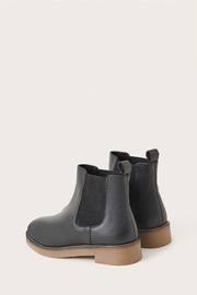 Monsoon Black Leather Chiswick Chelsea Boots - Image 3 of 3