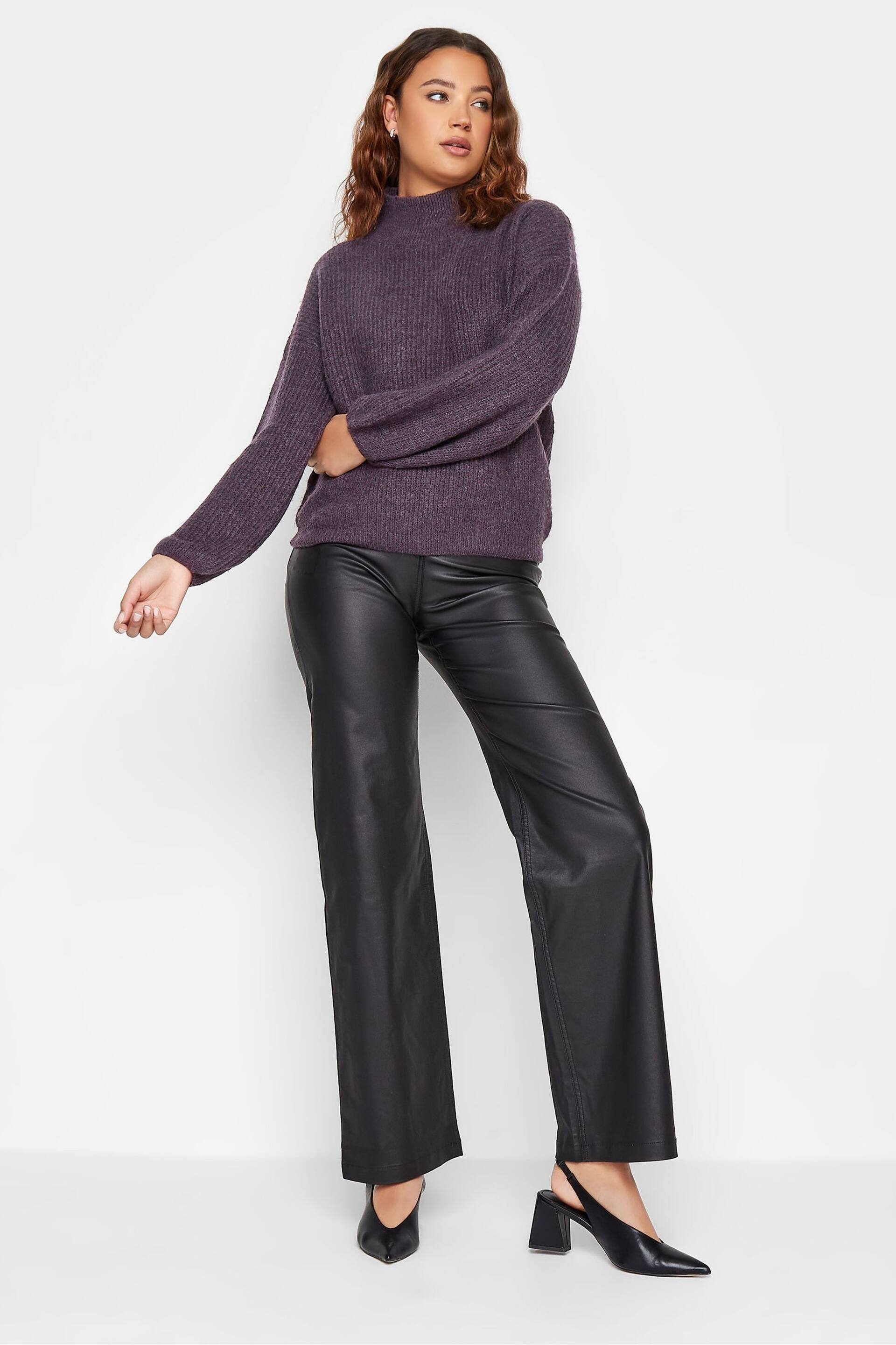 Long Tall Sally Purple Co-Ord Jumper - Image 1 of 4