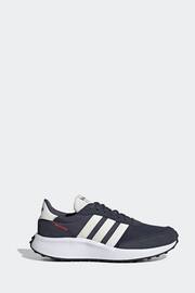 adidas Blue/white Run 70s Lifestyle Running Trainers - Image 1 of 8