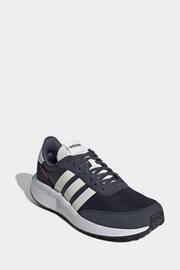 adidas Blue/white Run 70s Lifestyle Running Trainers - Image 3 of 8