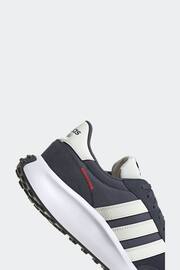 adidas Blue/white Run 70s Lifestyle Running Trainers - Image 8 of 8