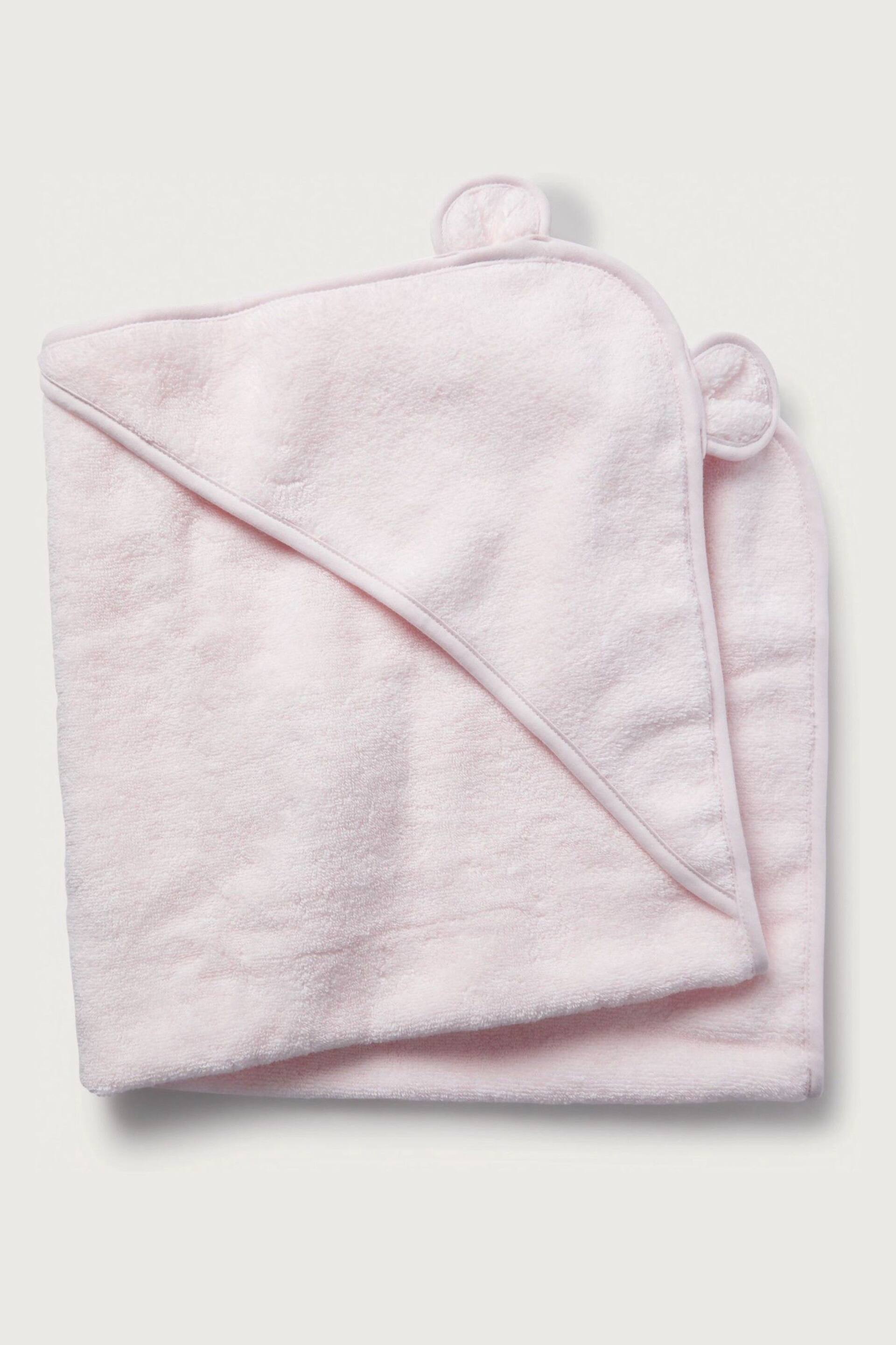 The White Company White Baby Bear Hooded Towel - Image 3 of 3