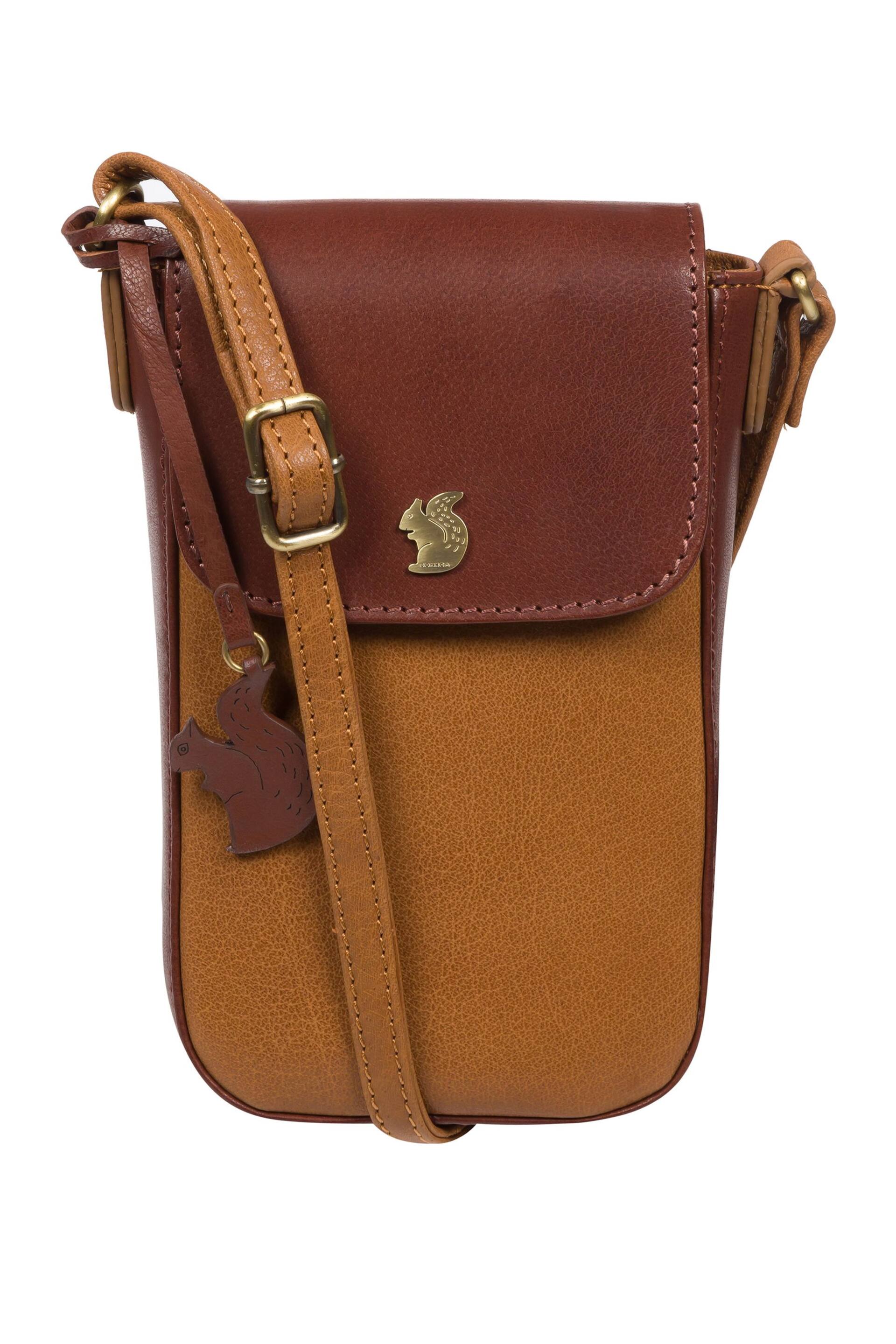 Conkca Buzz Leather Cross-Body Phone Bag - Image 1 of 5