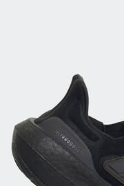 adidas Black Ultraboost Light Trainers - Image 9 of 11