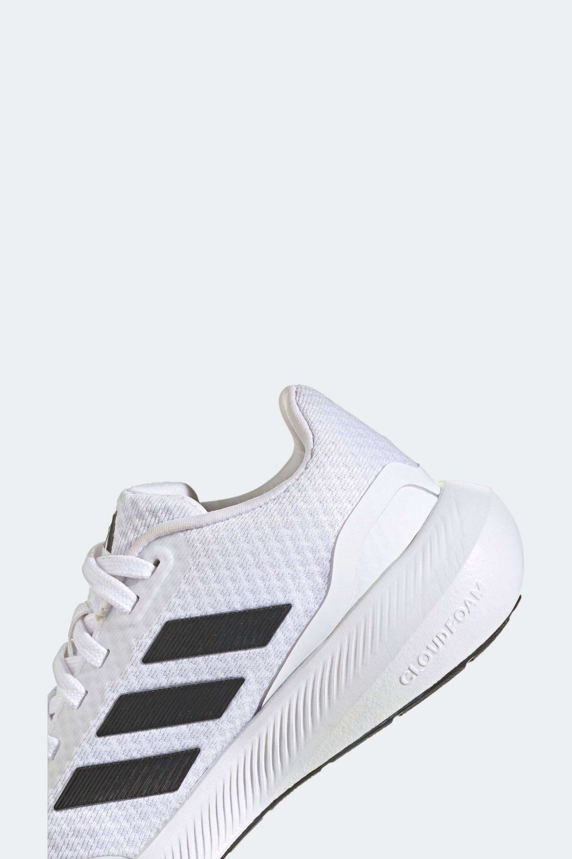 adidas White Runfalcon 3.0 Trainers - Image 8 of 9