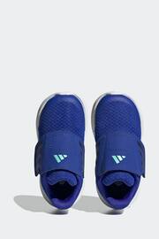 adidas Blue Sportswear Runfalcon 3.0 Hook And Loop Trainers - Image 6 of 9