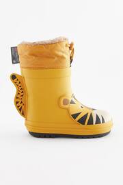 Yellow Tiger Cuff Wellies - Image 2 of 6