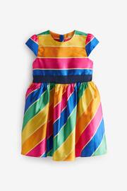 Little Bird by Jools Oliver Multi Multicoloured Striped Party Dress - Image 5 of 8